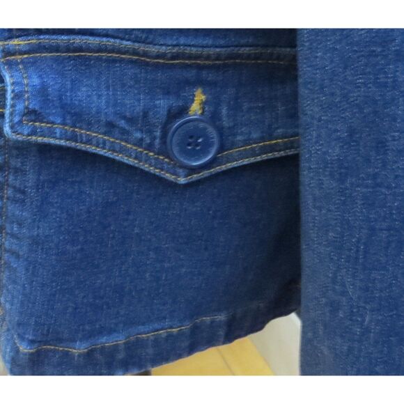 Bill Blass Vintage 90's Women's Denim Jacket/Blazer Large ** EUC - Picture 5 of 10